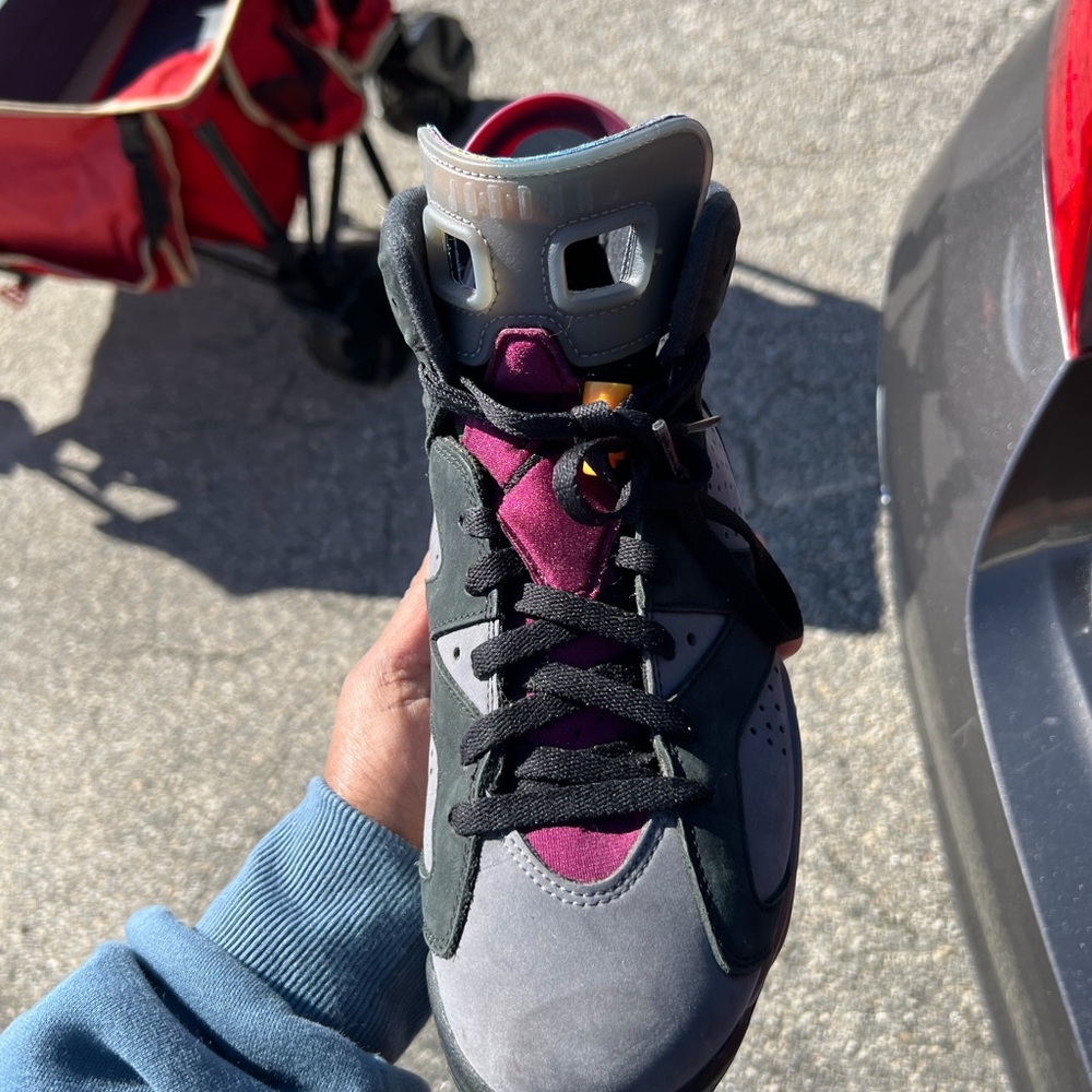 Jordan Athletic Shoes - Black, Gray, Purple